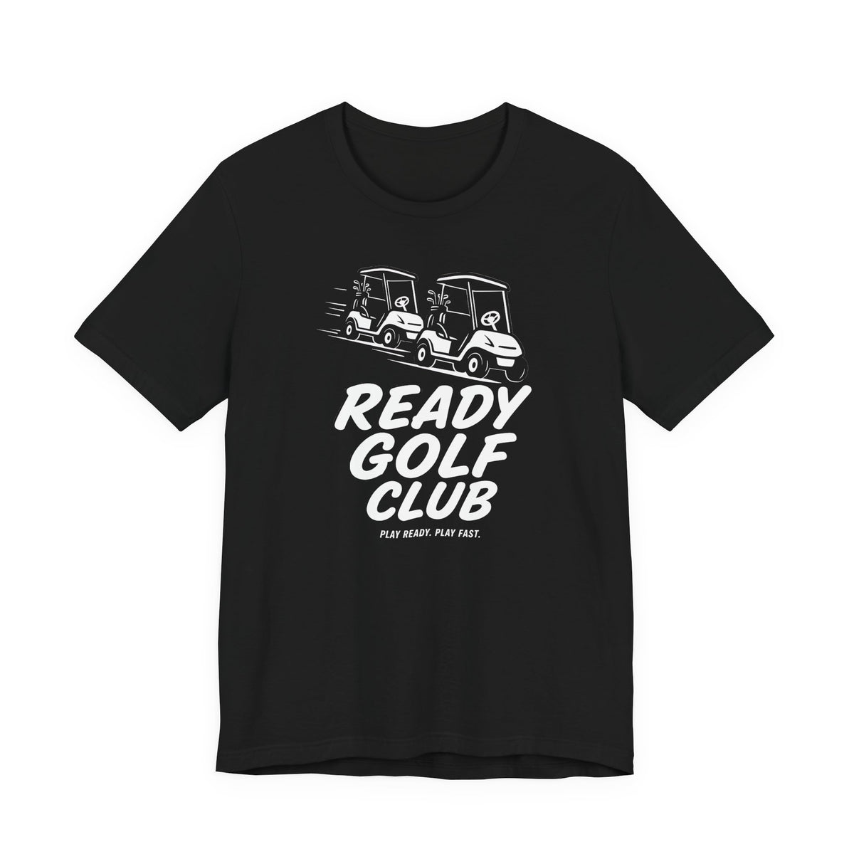 "Ready Golf" Club Tee