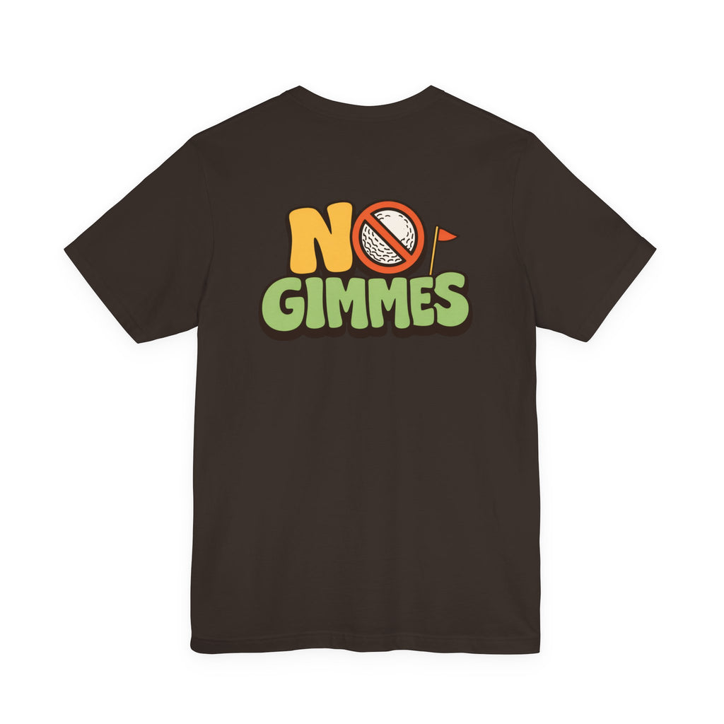 The "Putt It Out Golfer" Tee