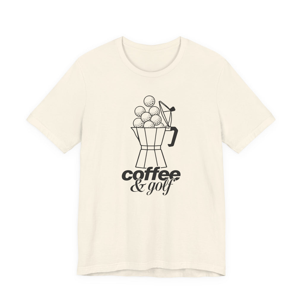 "Coffee & Golf" Club Tee