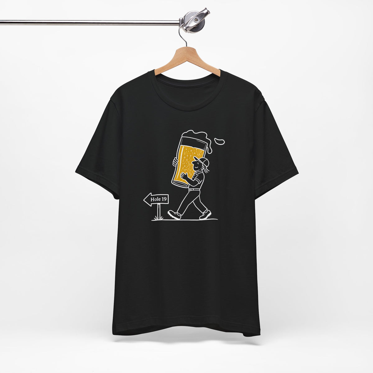 "19th Hole Champ" Golf Tee