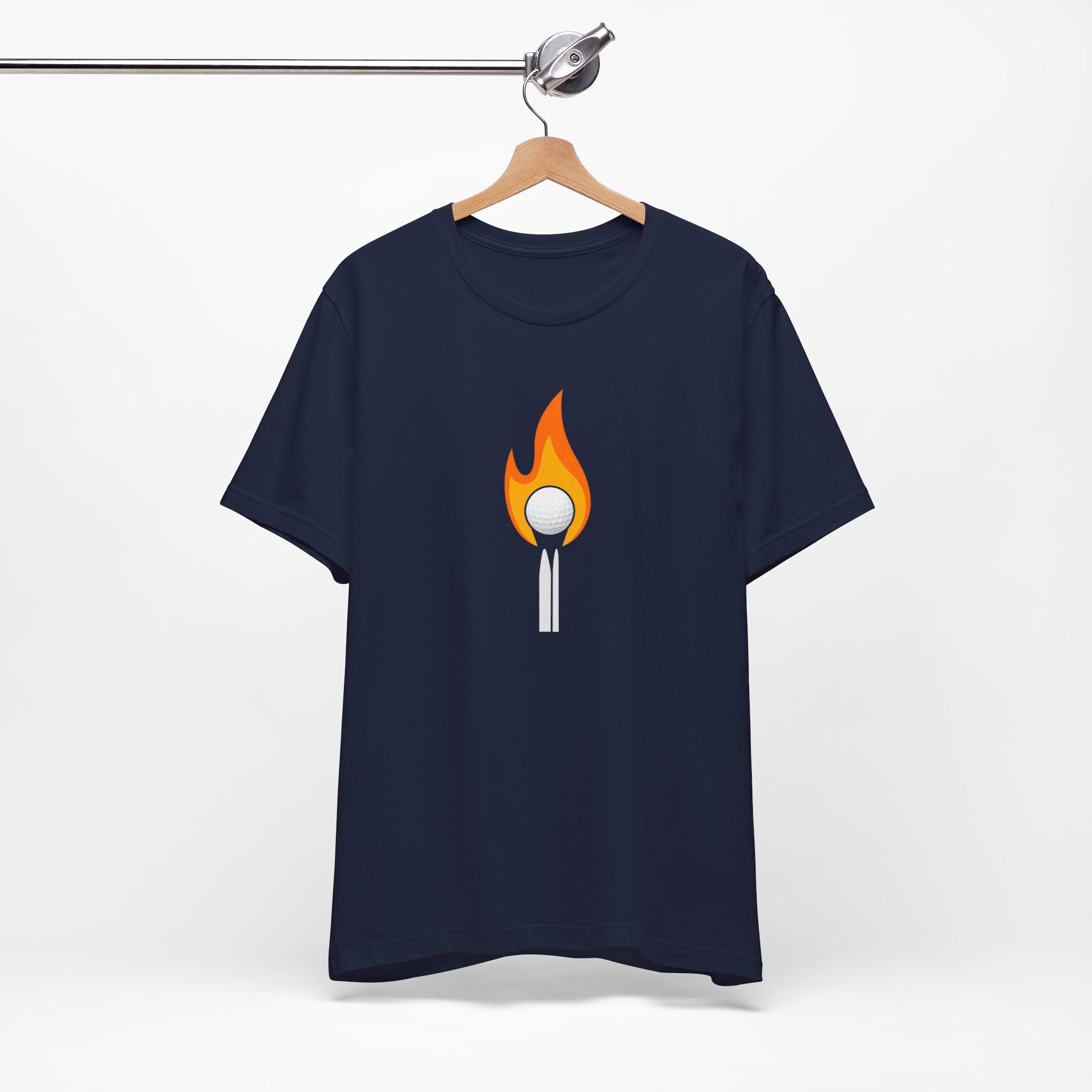 "Playing With Fire" Golf Tee
