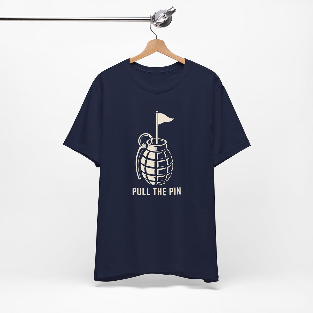 "Pull The Pin" Golf Tee