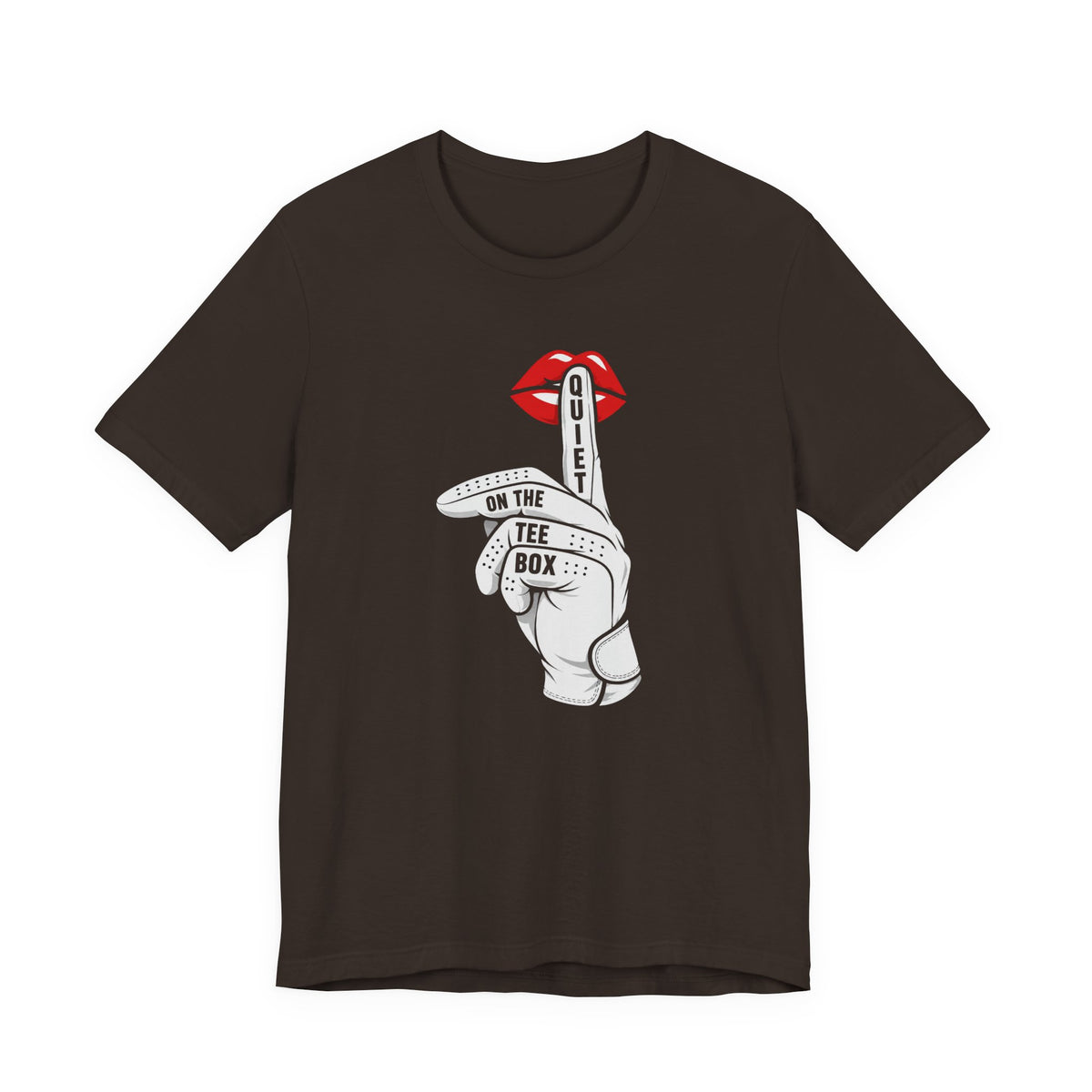 "Quiet On The Tee" Golf Tee
