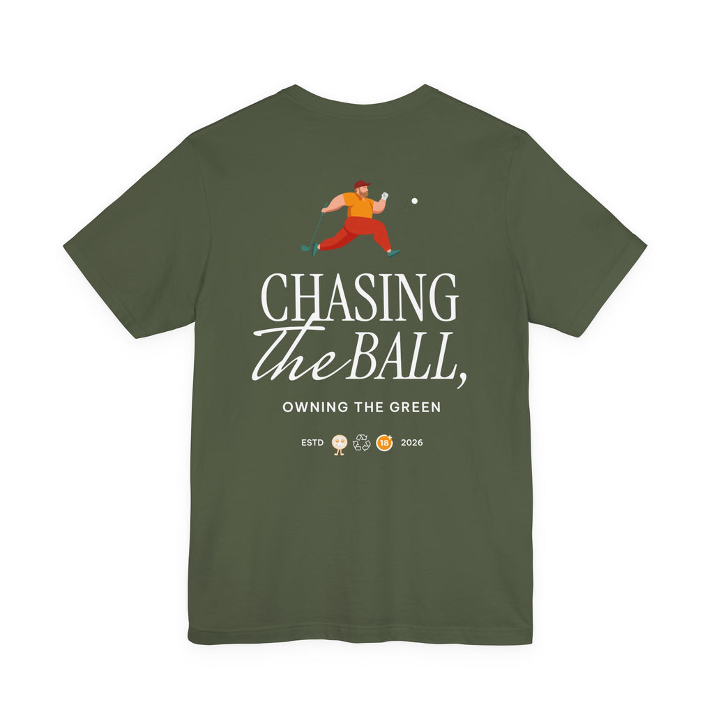 The "Ball Chasing Golfer" Tee