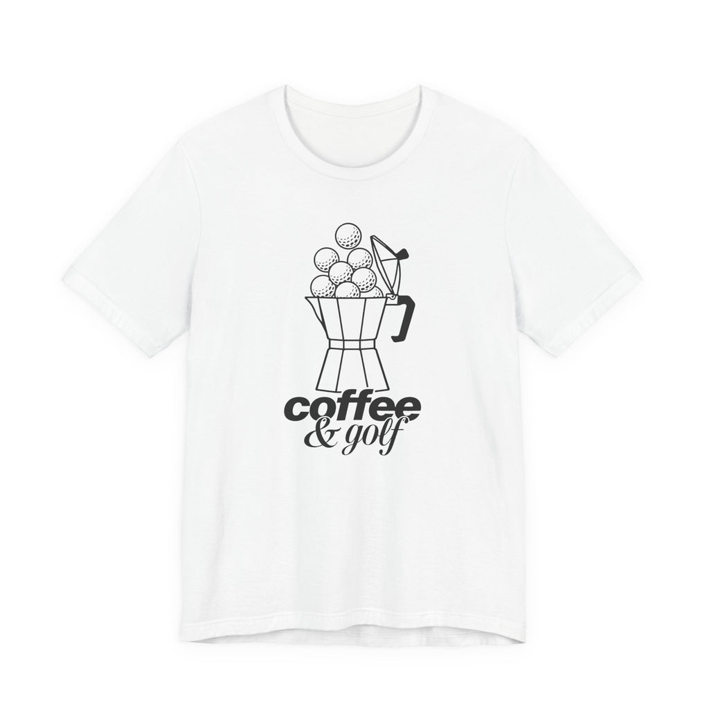"Coffee & Golf" Club Tee