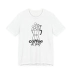 "Coffee & Golf" Club Tee
