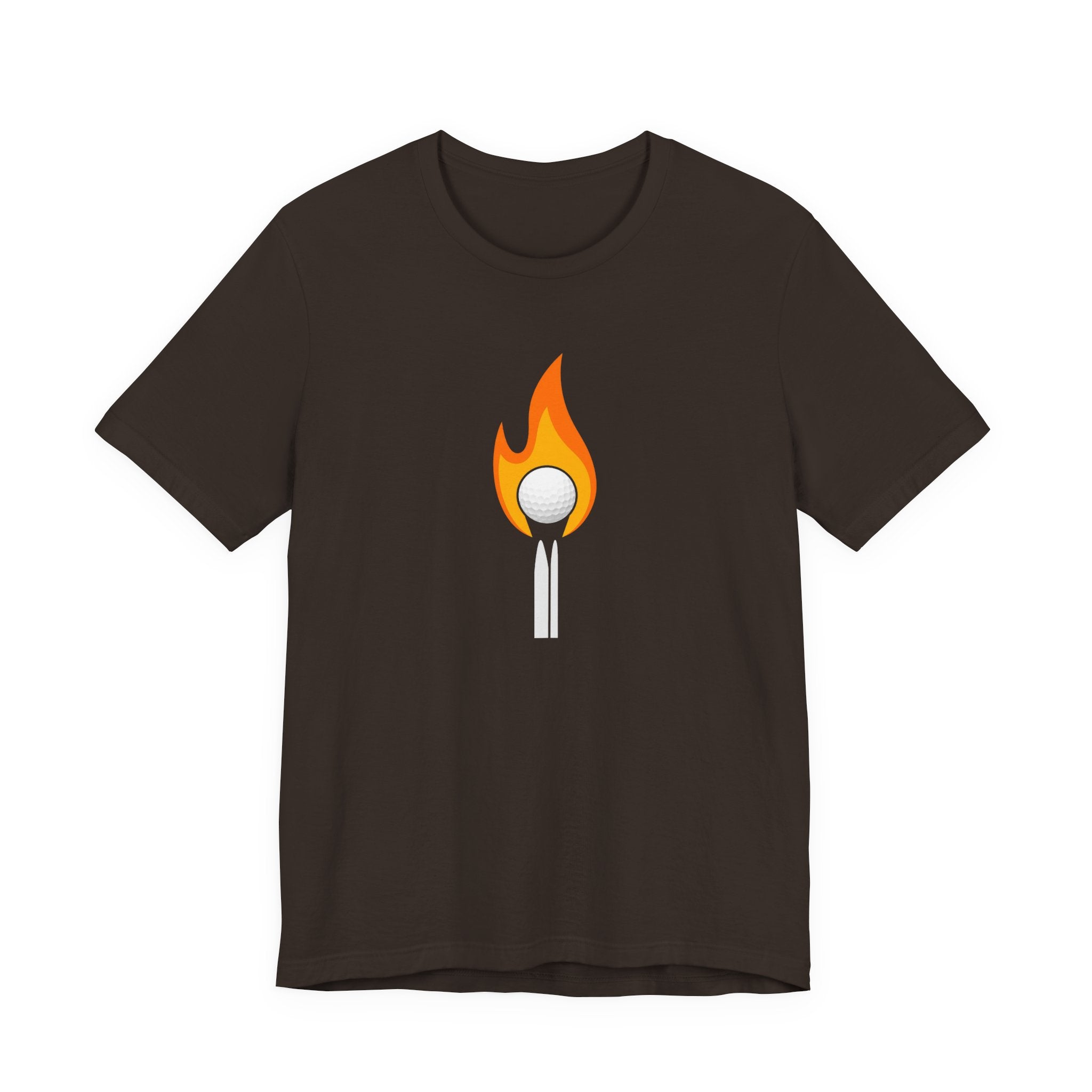 "Playing With Fire" Golf Tee