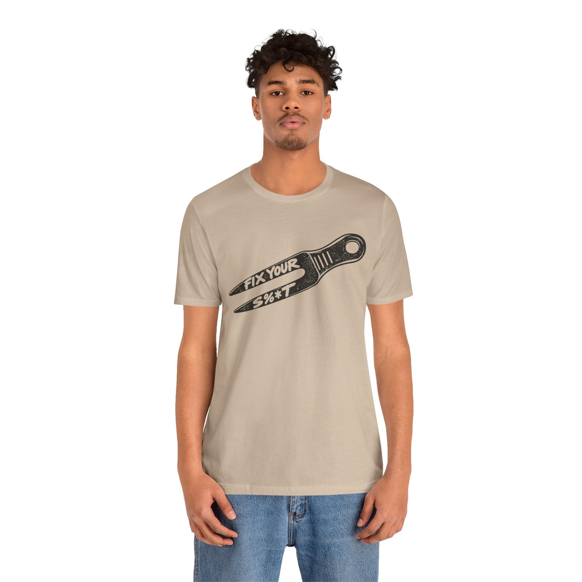 "Fix Your S%*t" Golf Tee