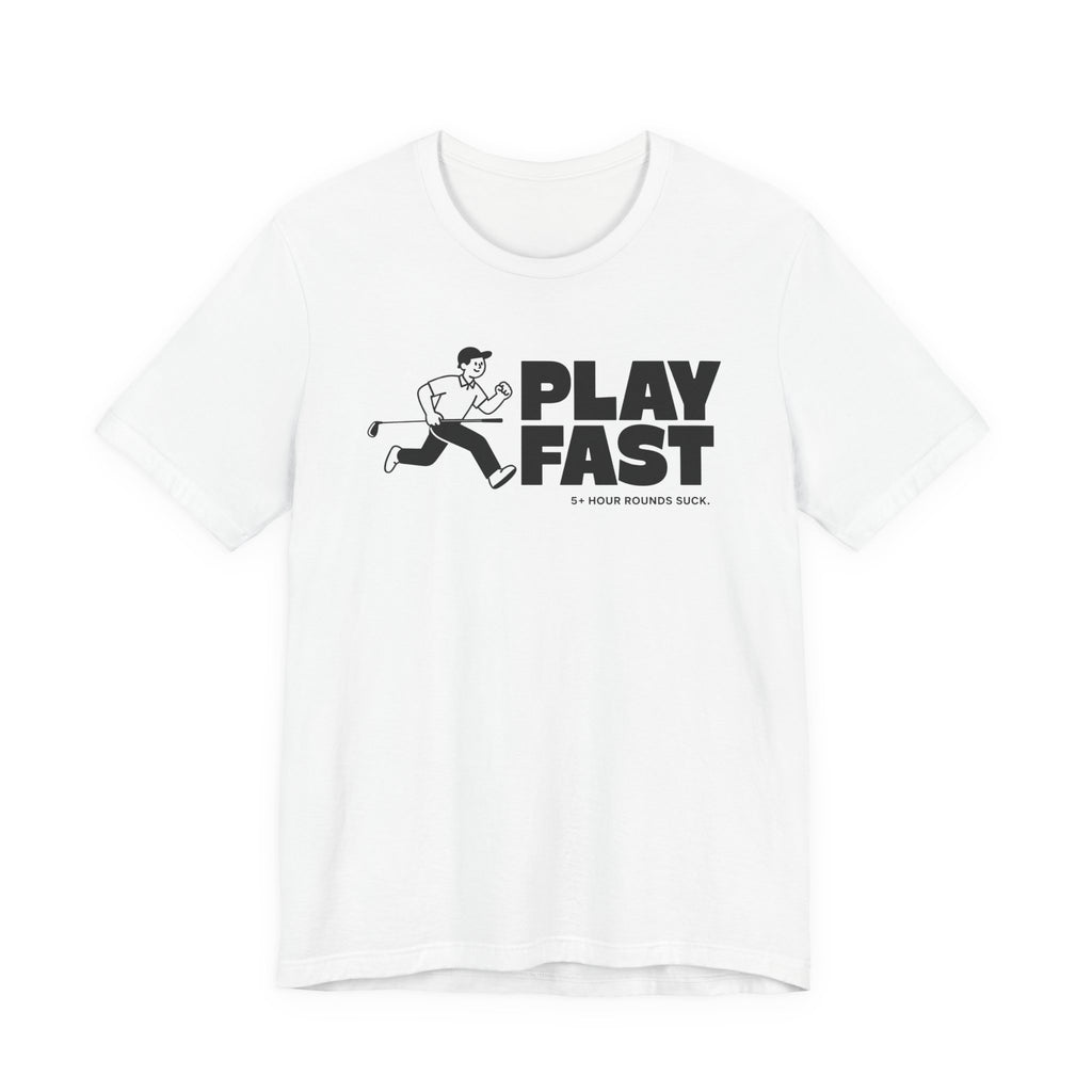 "Play Fast" Golf Tee