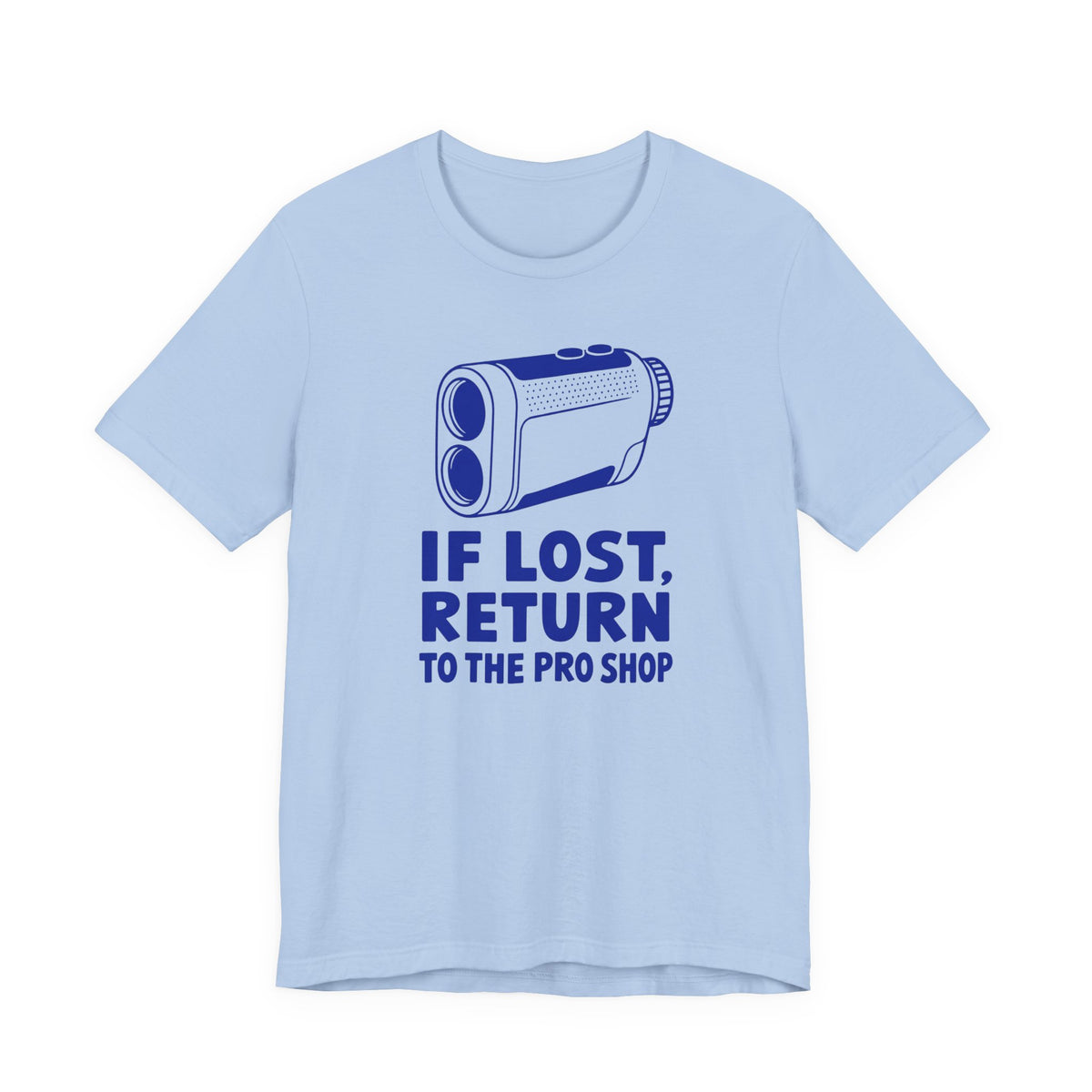"Lost Rangefinder" Golf Tee