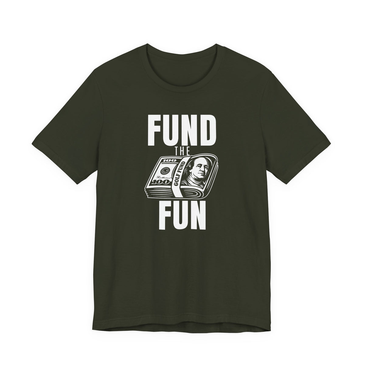 "Fund The Fun" Golf Tee