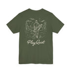 The "Quiet Golfer" Tee