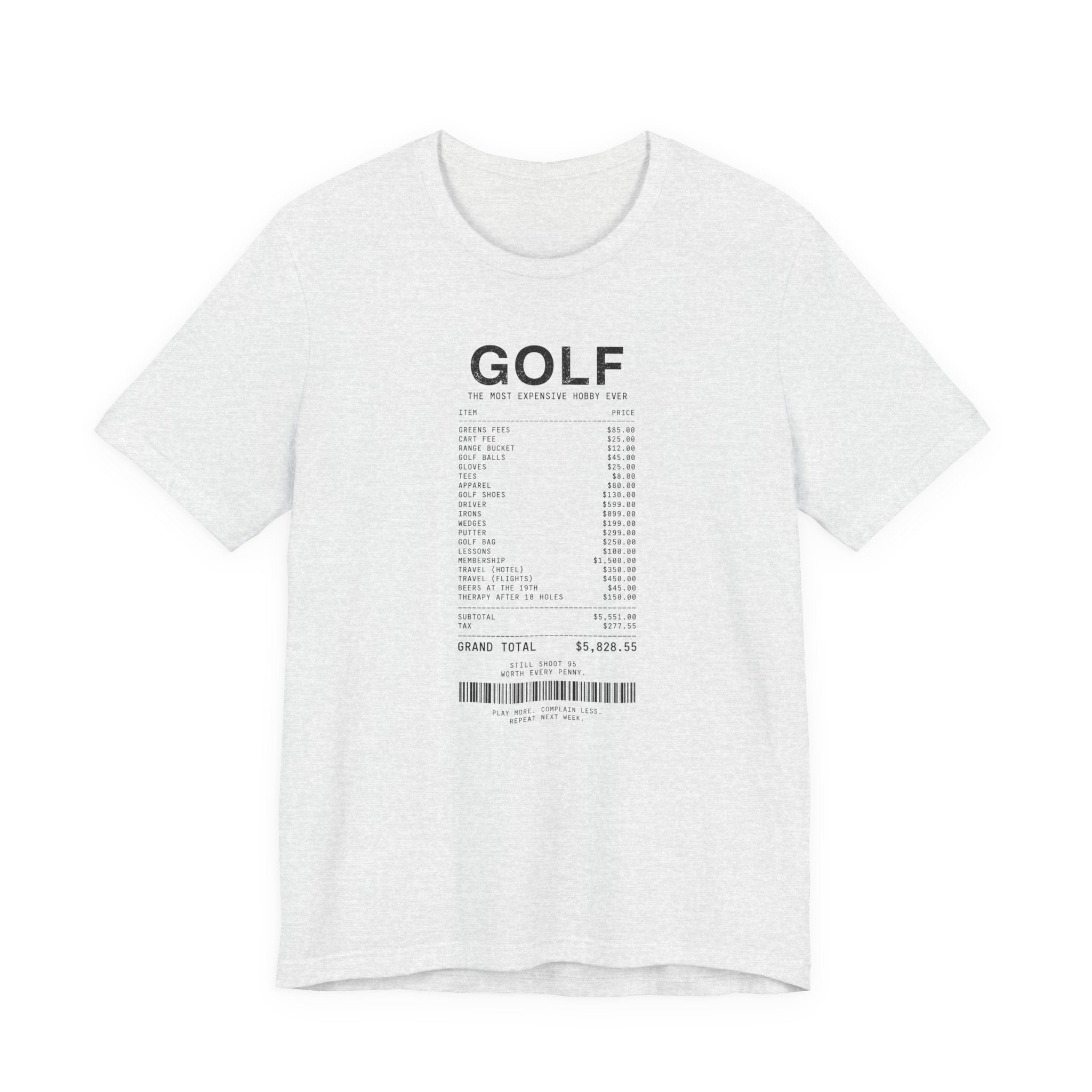 "Price To Play" Golf Tee