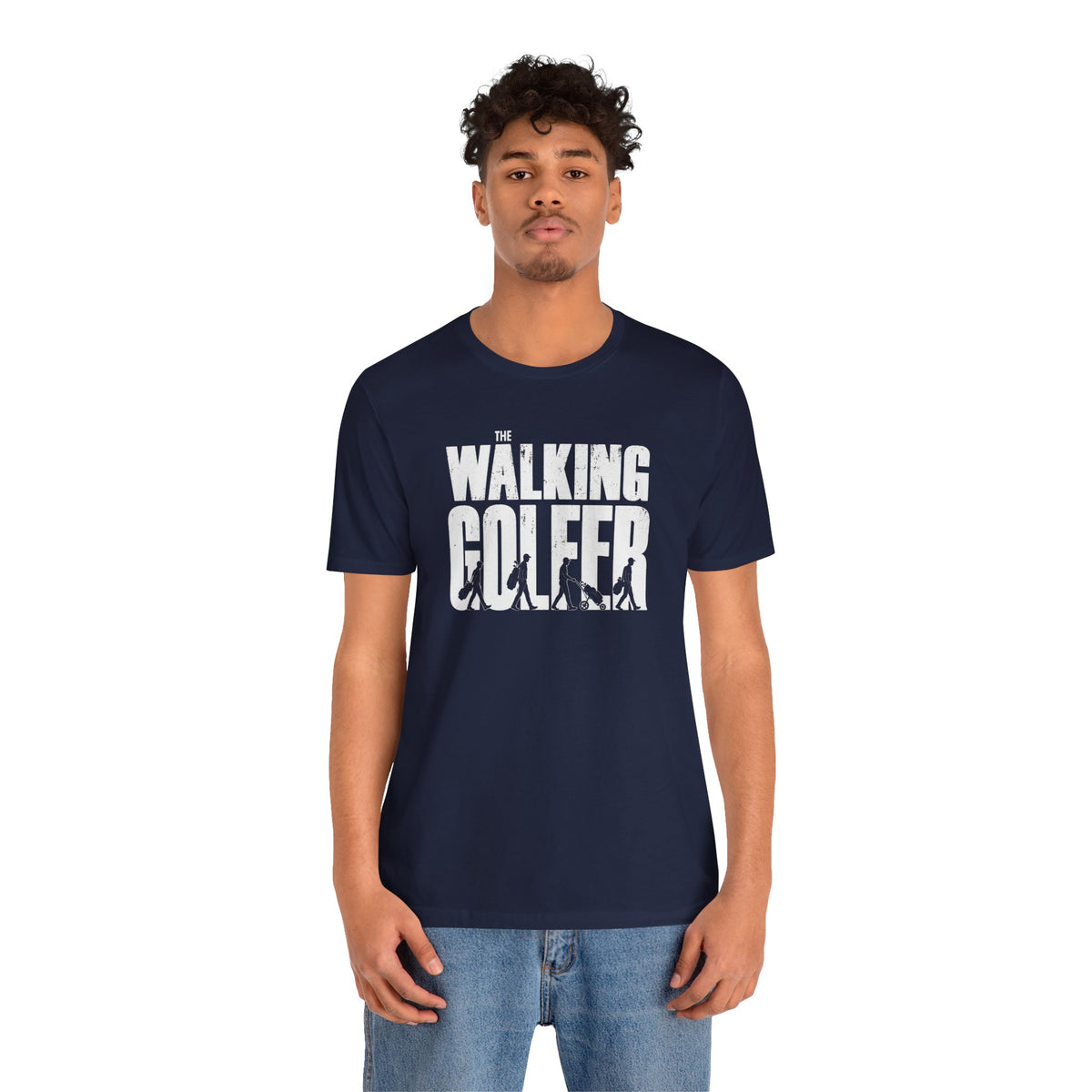 "Walking Golfer" Club Tee