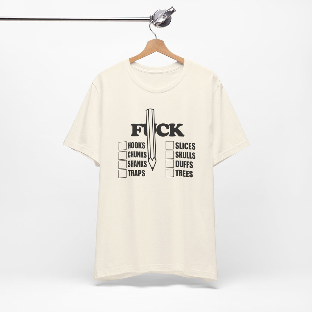 "Pure Shots" Golf Tee