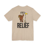 "Free Relief" Golf Tee