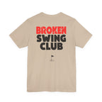 "Broken Swing Club" Golf Tee