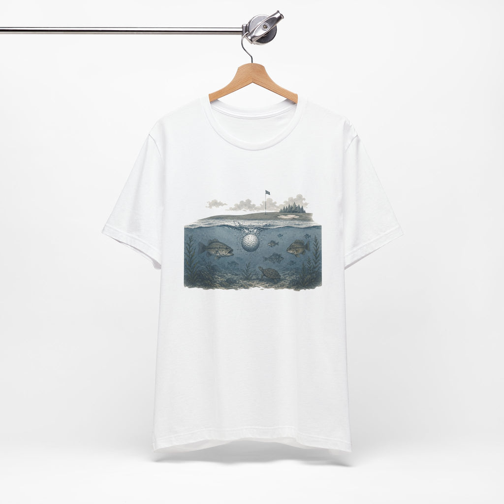 "Water Hazard Life" Golf Tee
