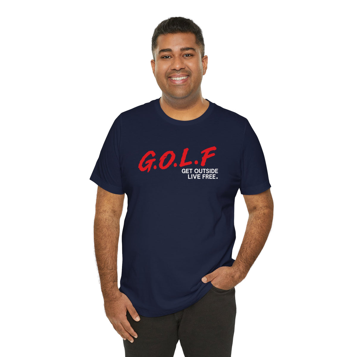 "GOLF" Club Tee