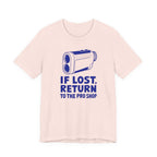 "Lost Rangefinder" Golf Tee