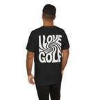 "I Love Golf" Golf Tee
