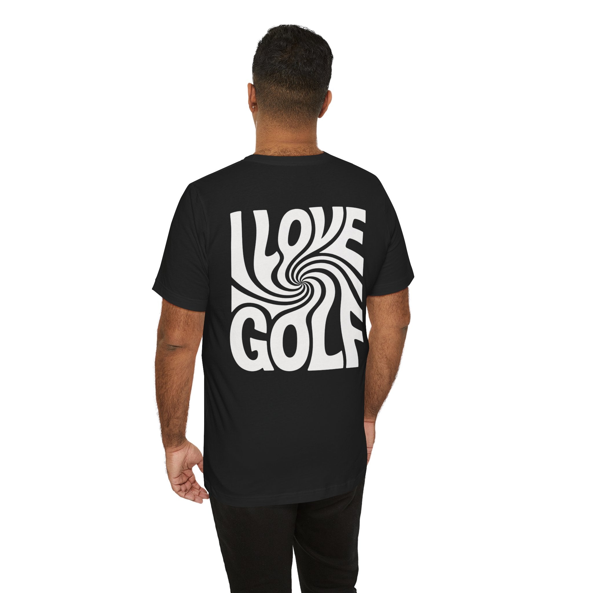 "I Love Golf" Golf Tee