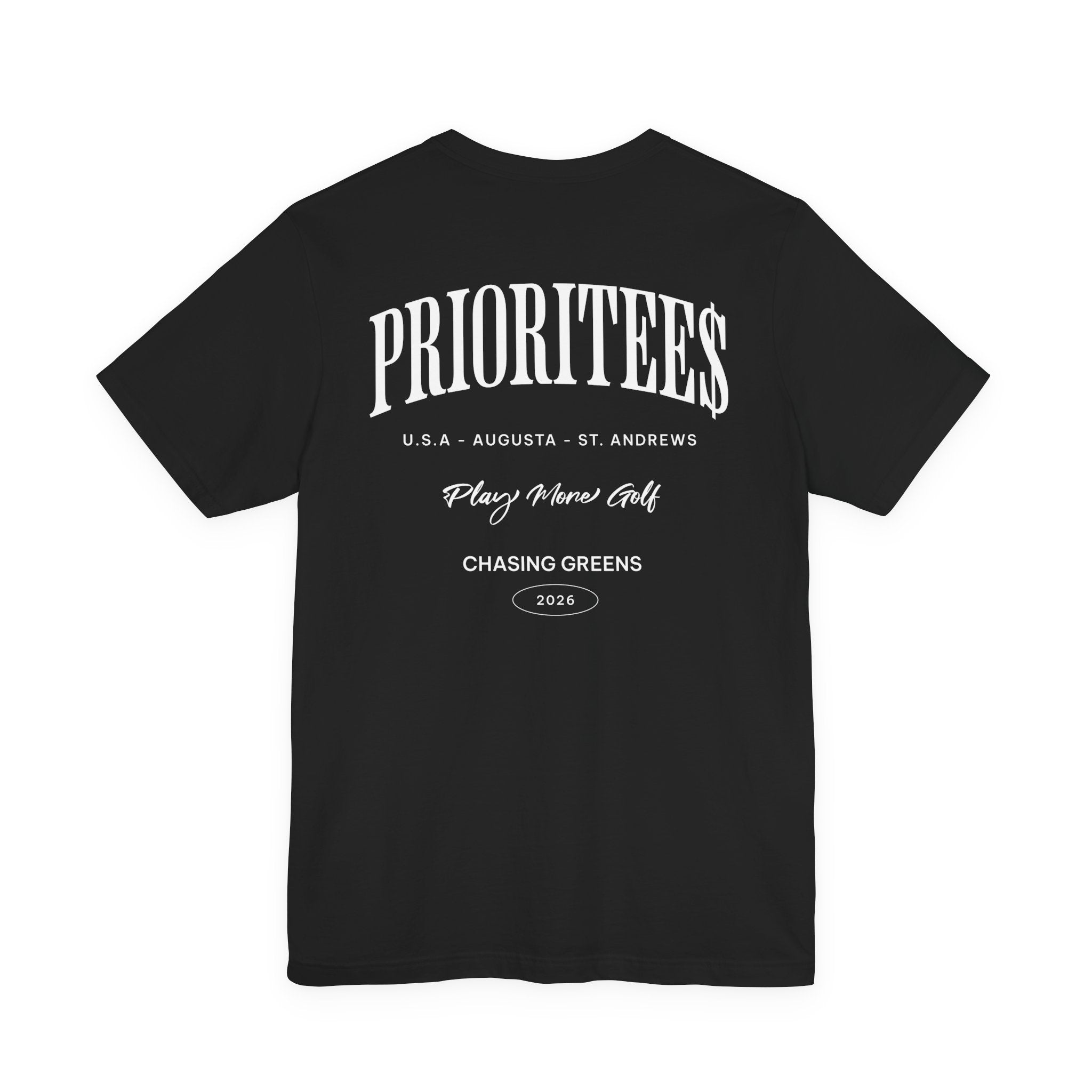 The "Priorities Golfer" Tee