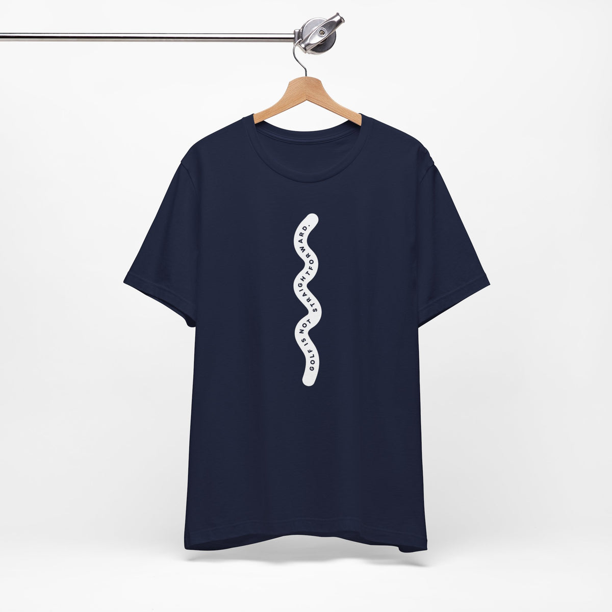 "Golf Is Not Straightforward" Tee
