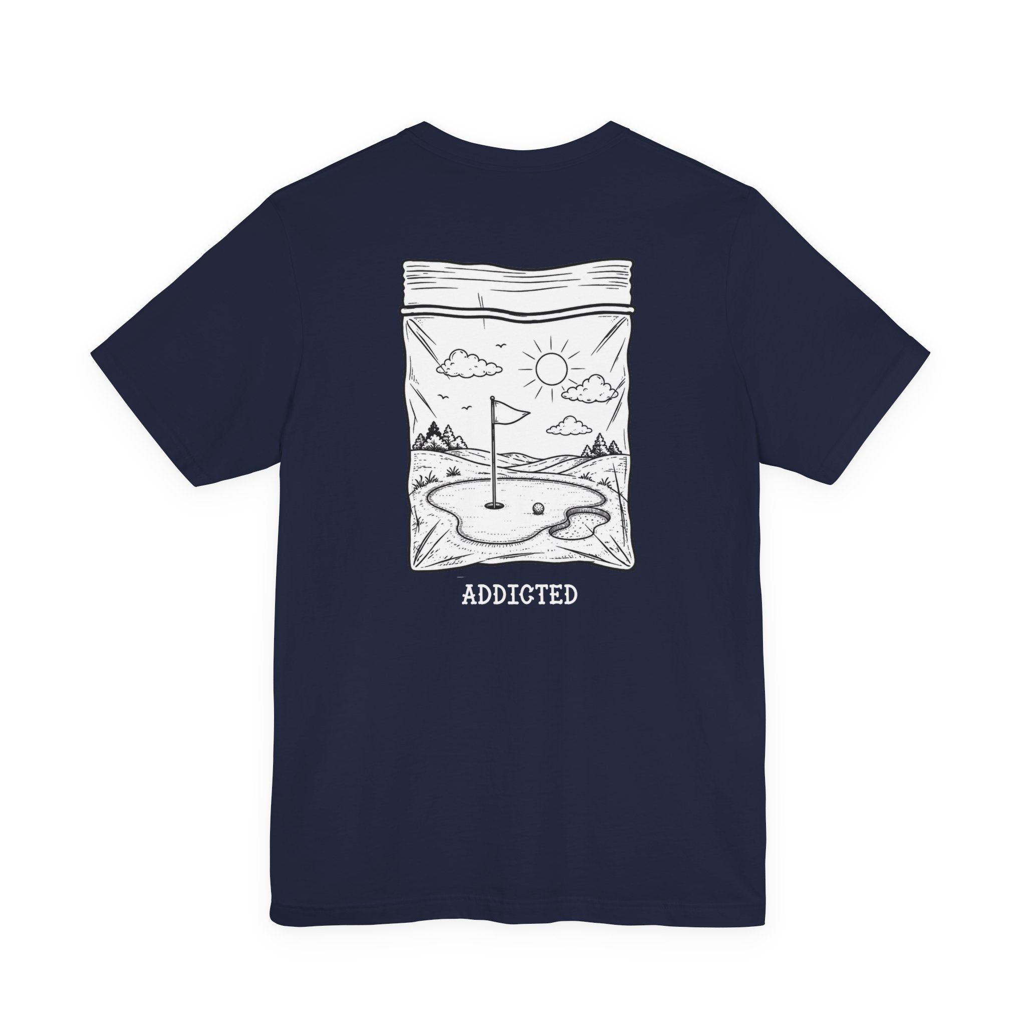 "Golf Addict" Club Tee