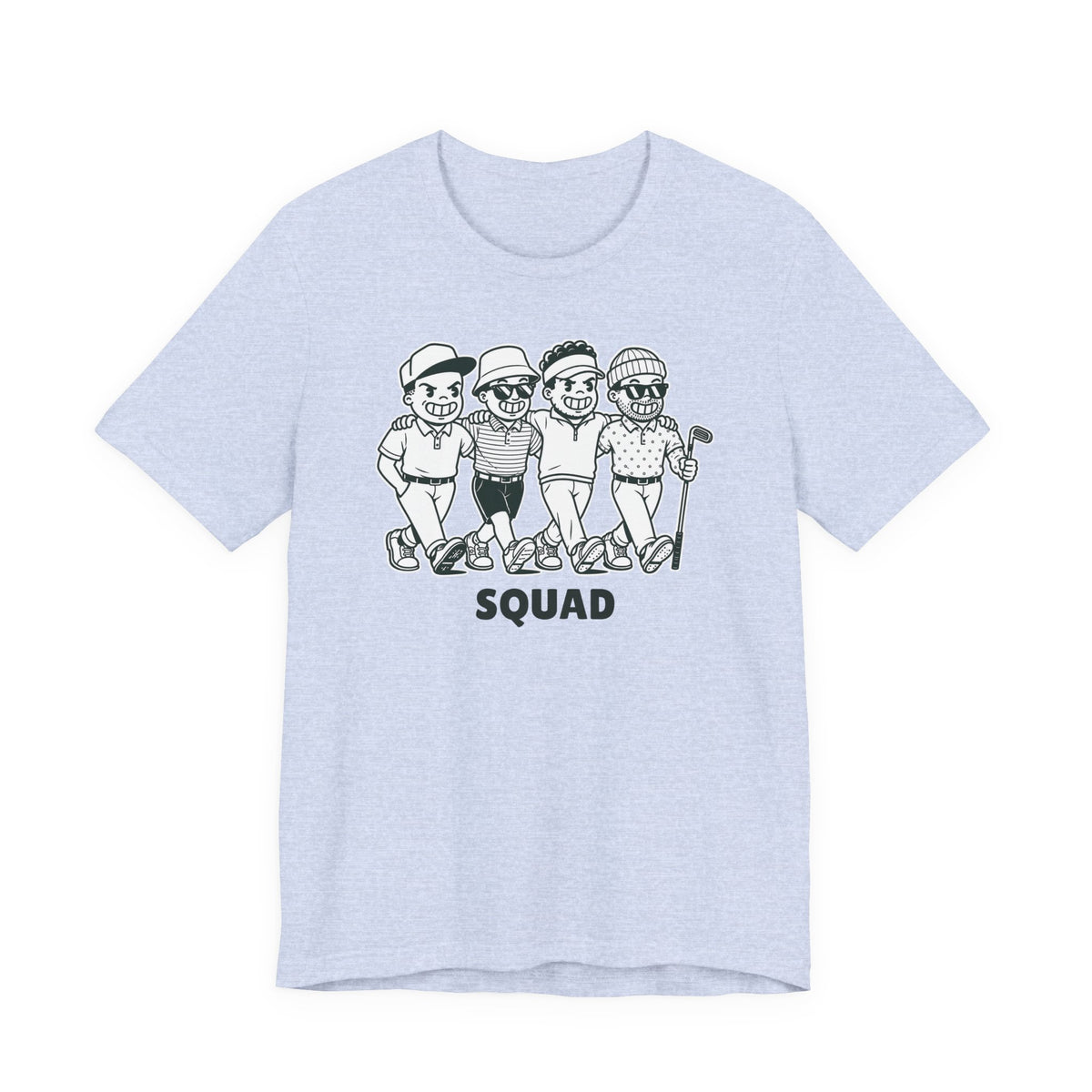 "SQUAD" Golf Tee
