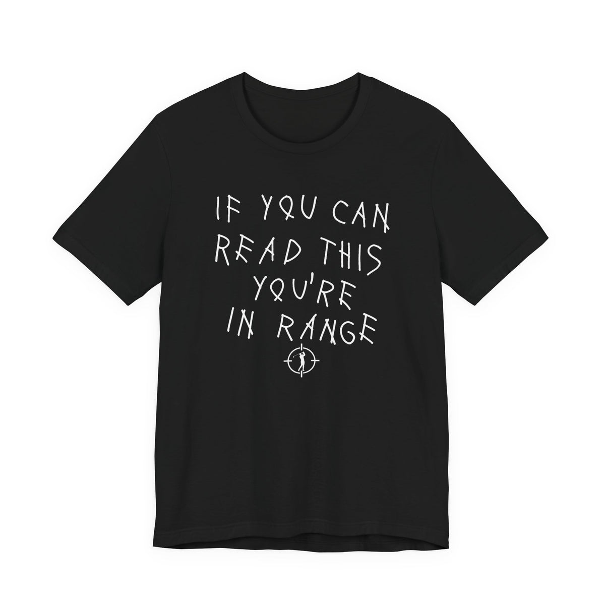 "In Range" Golf Tee