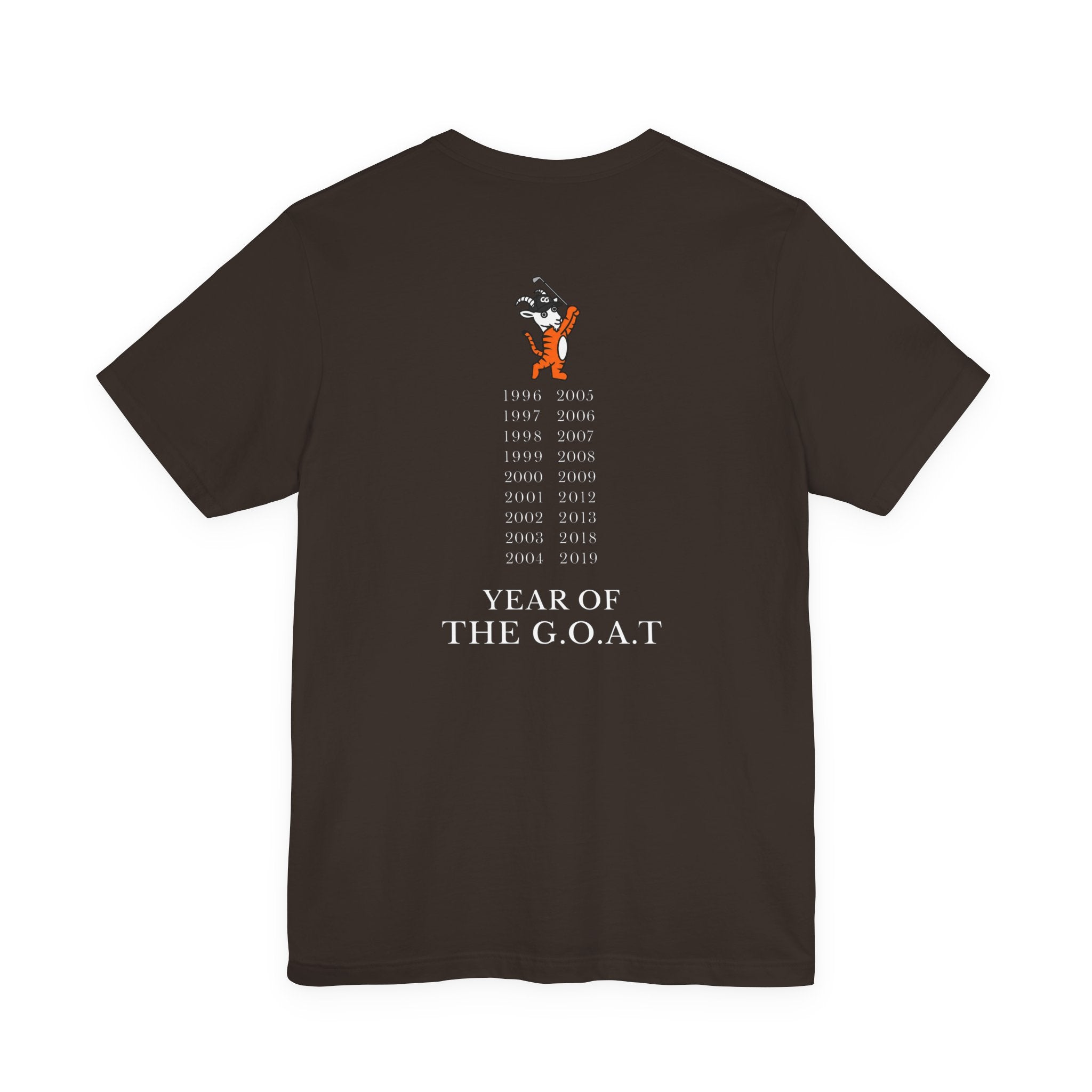 The "Year of THE GOAT Golfer" Tee