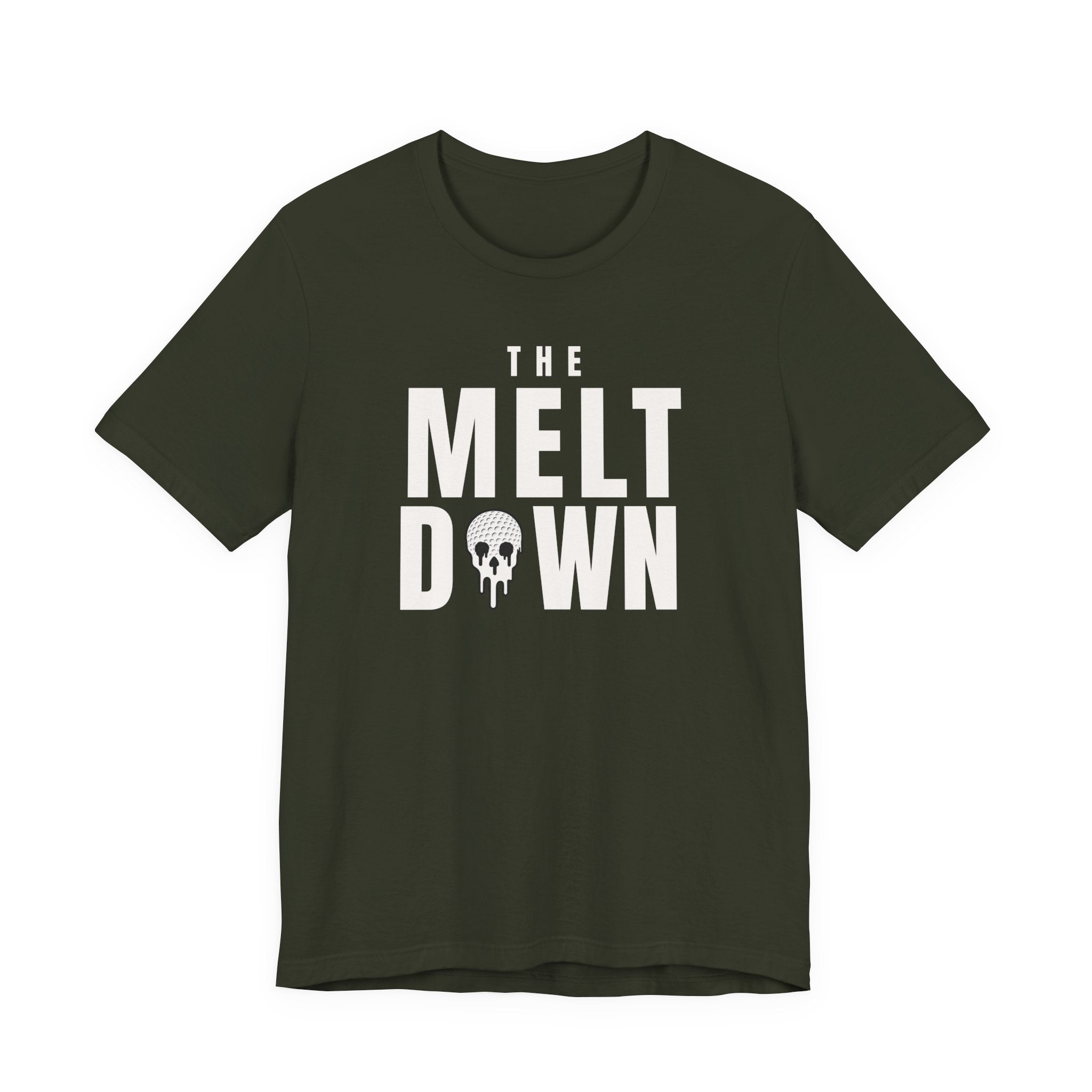 "Meltdown" Golf Tee