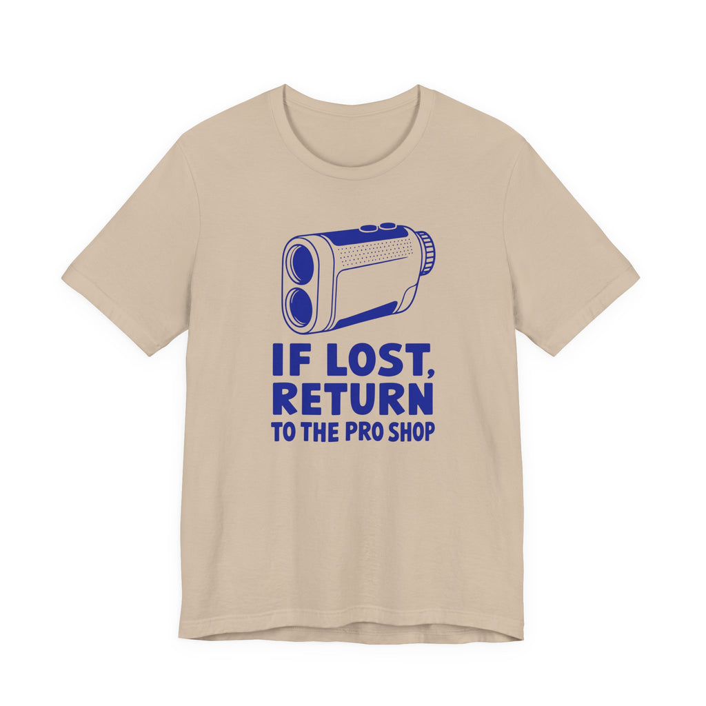 "Lost Rangefinder" Golf Tee