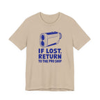 "Lost Rangefinder" Golf Tee