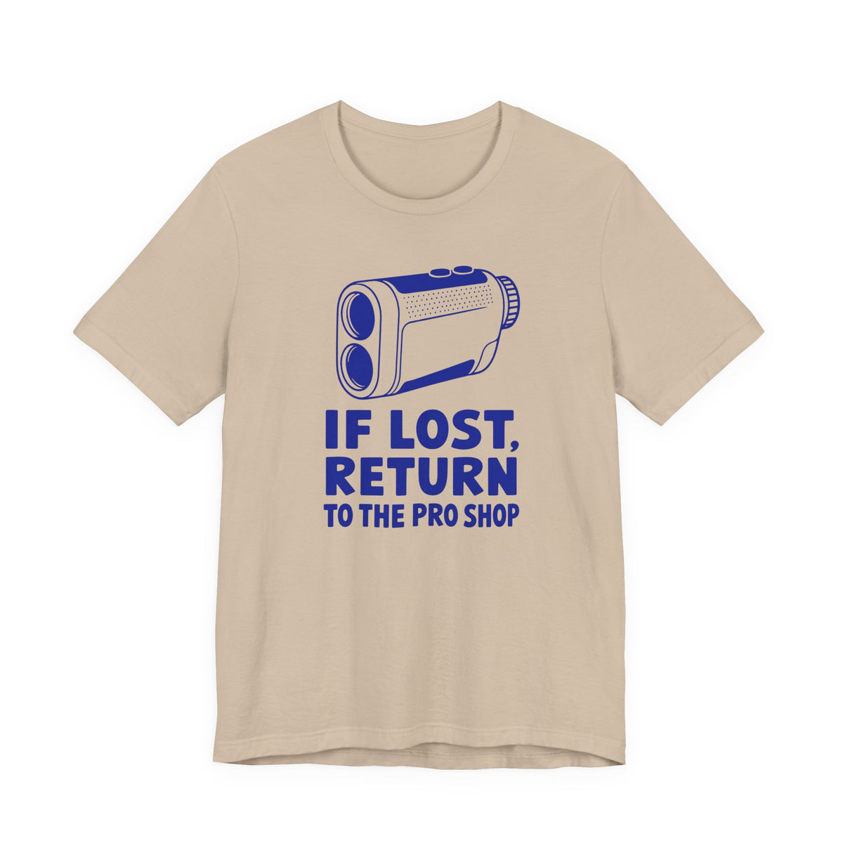 "Lost Rangefinder" Golf Tee