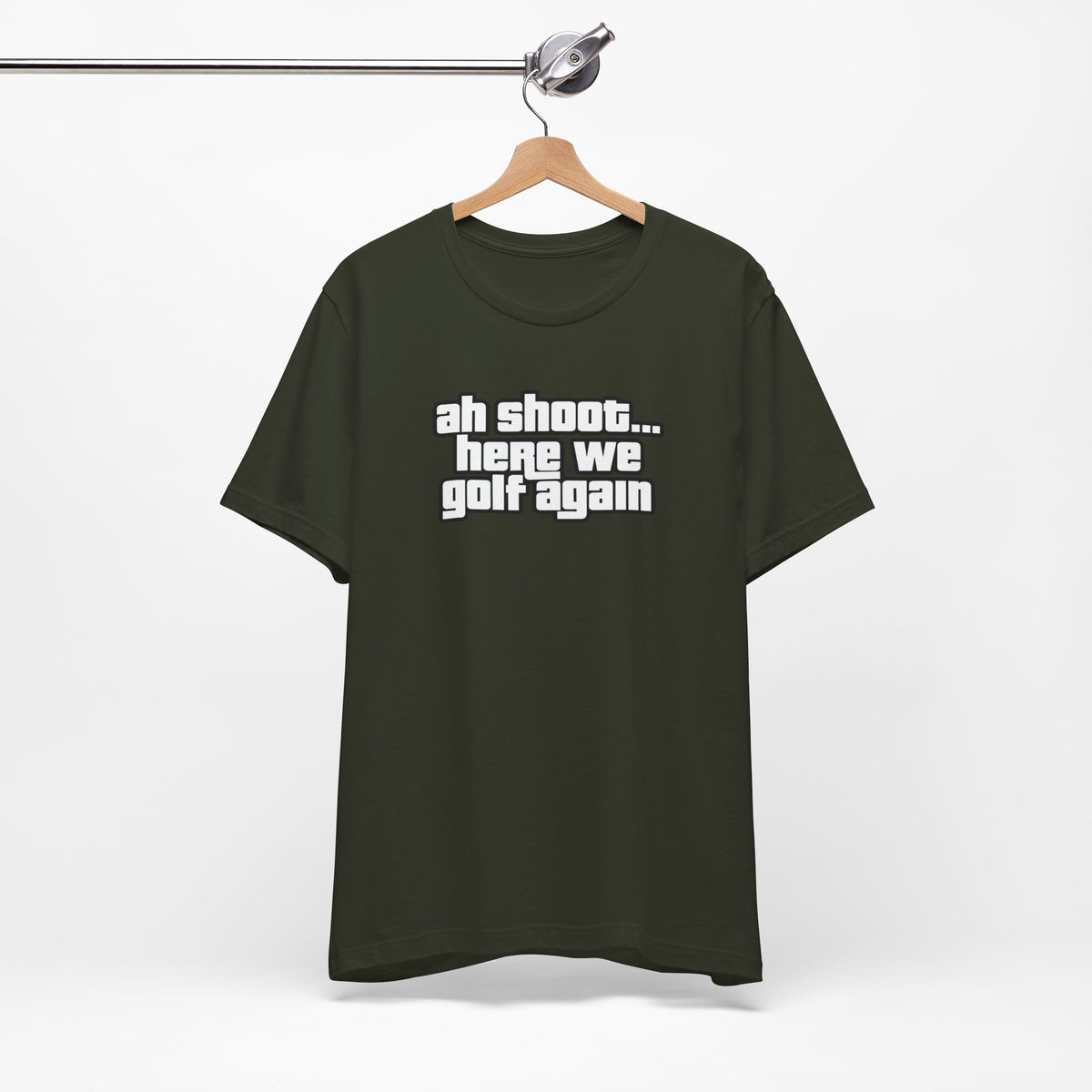 "Back At It" Golf Tee