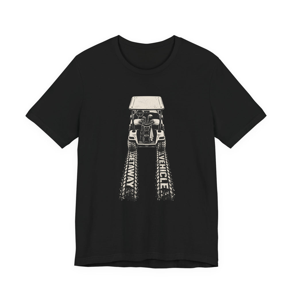 "Getaway Vehicle" Golf Tee