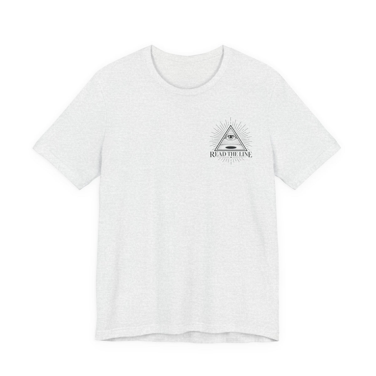 "Read The Line" Chest Tee