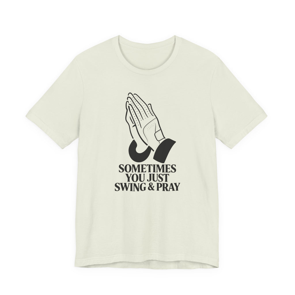 "Swing & Pray" Golf Tee