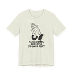 "Swing & Pray" Golf Tee