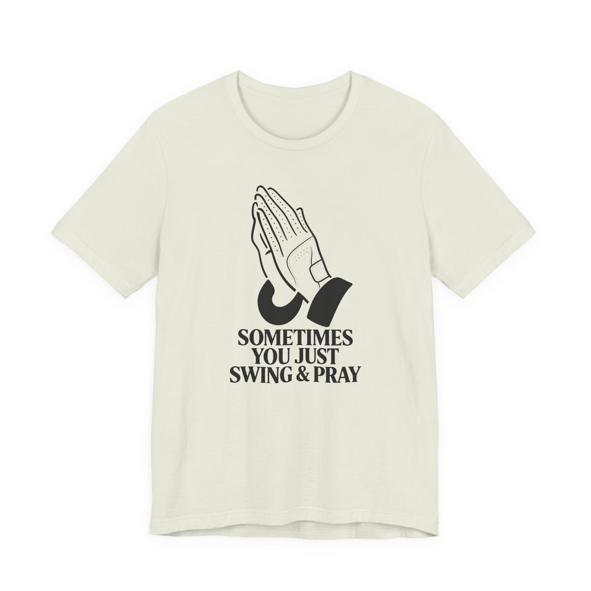 "Swing & Pray" Golf Tee