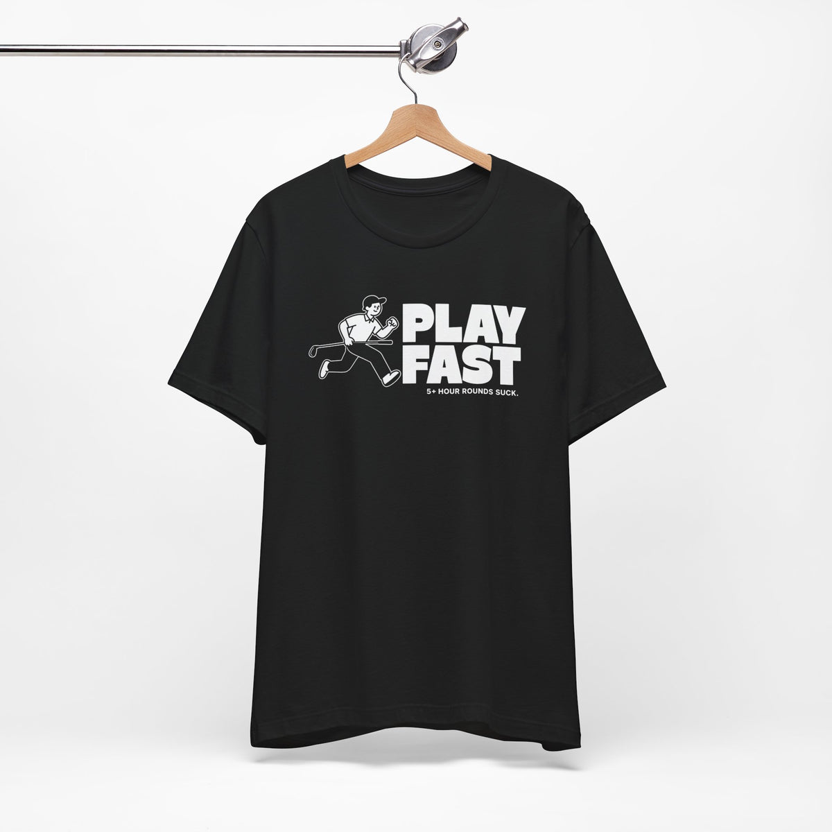 "Play Fast" Golf Tee