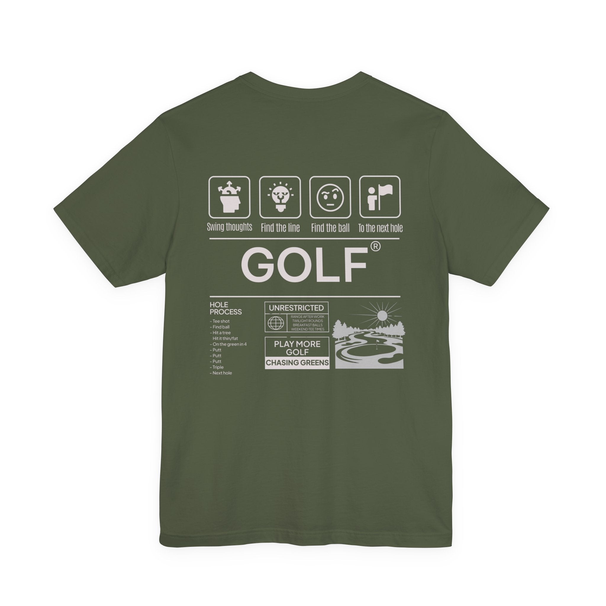 The "Process Golfer" Tee