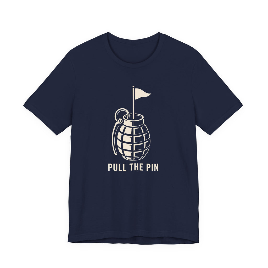 "Pull The Pin" Golf Tee