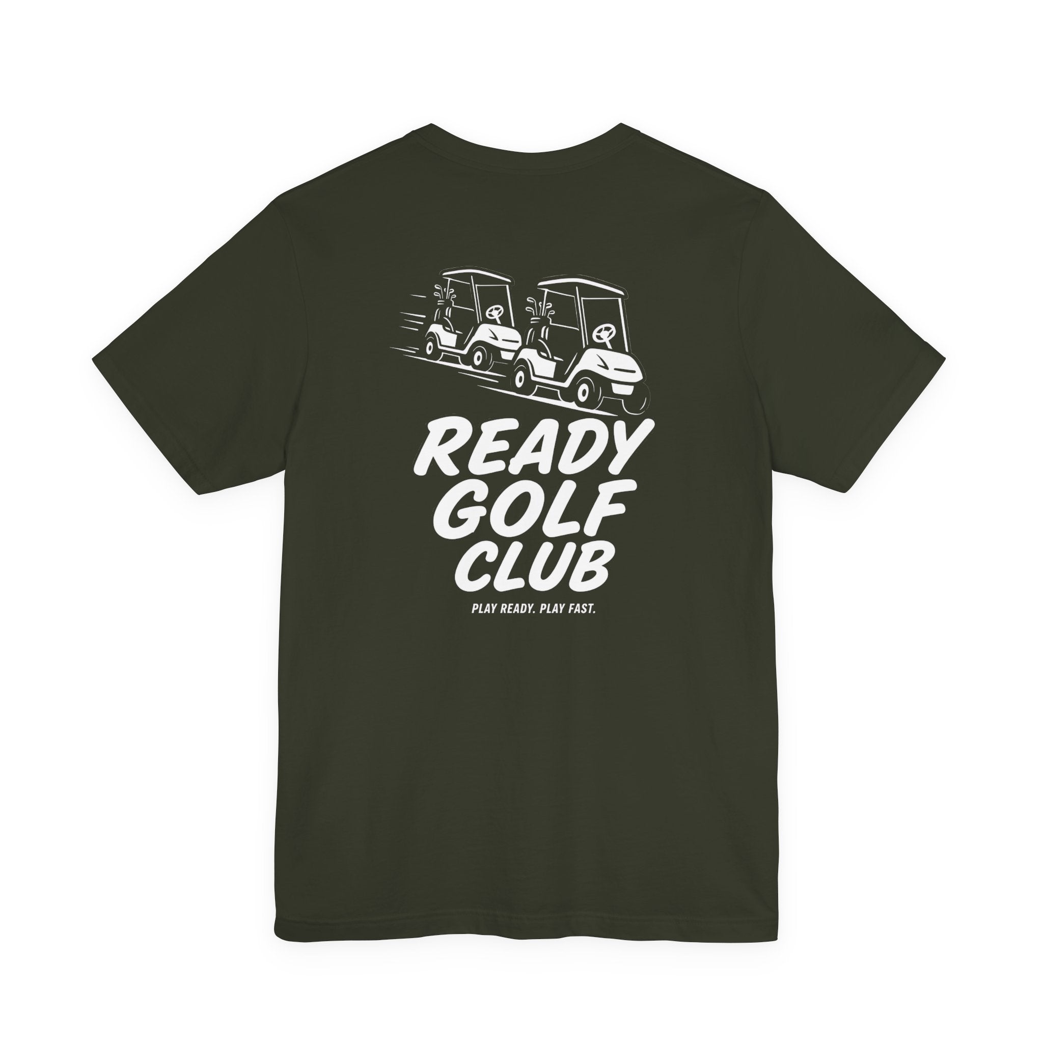 "Ready Golf" Club Tee