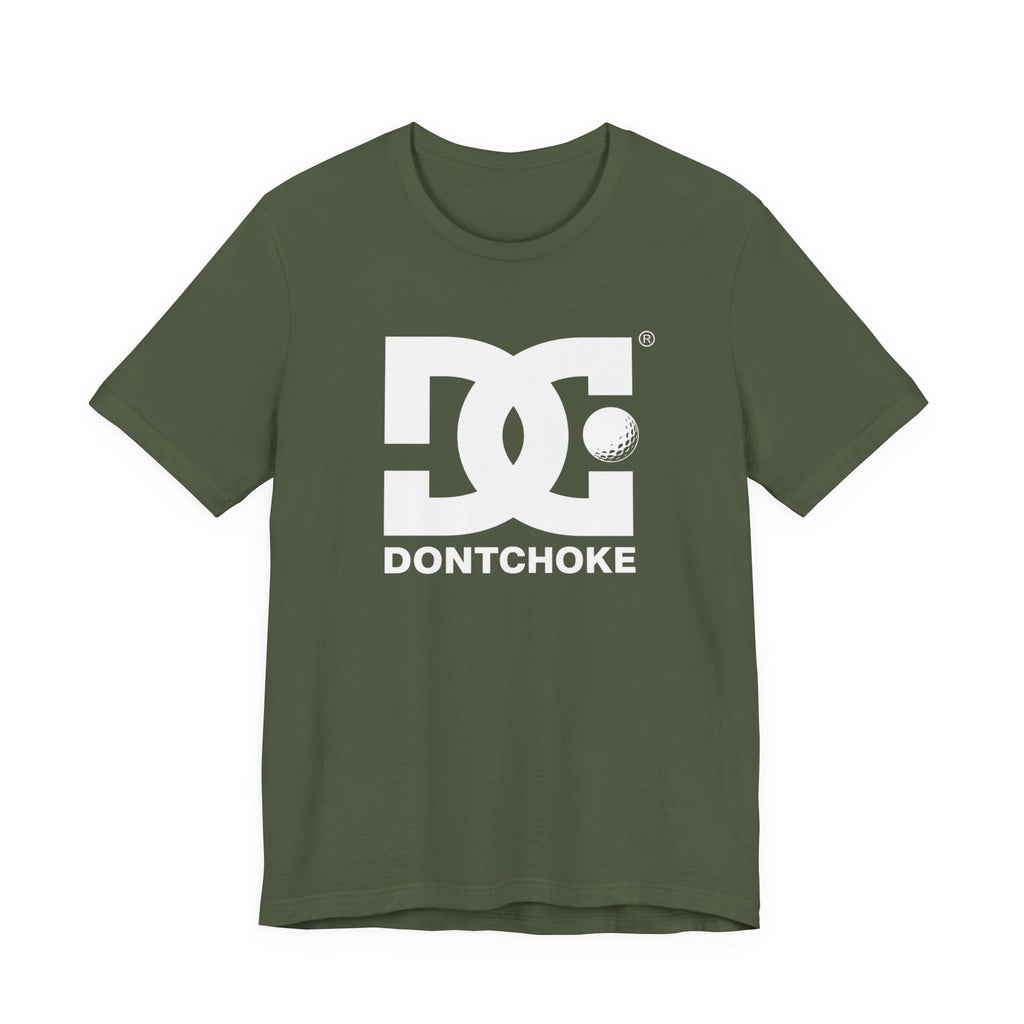 The "Don't Choke" Golf Tee