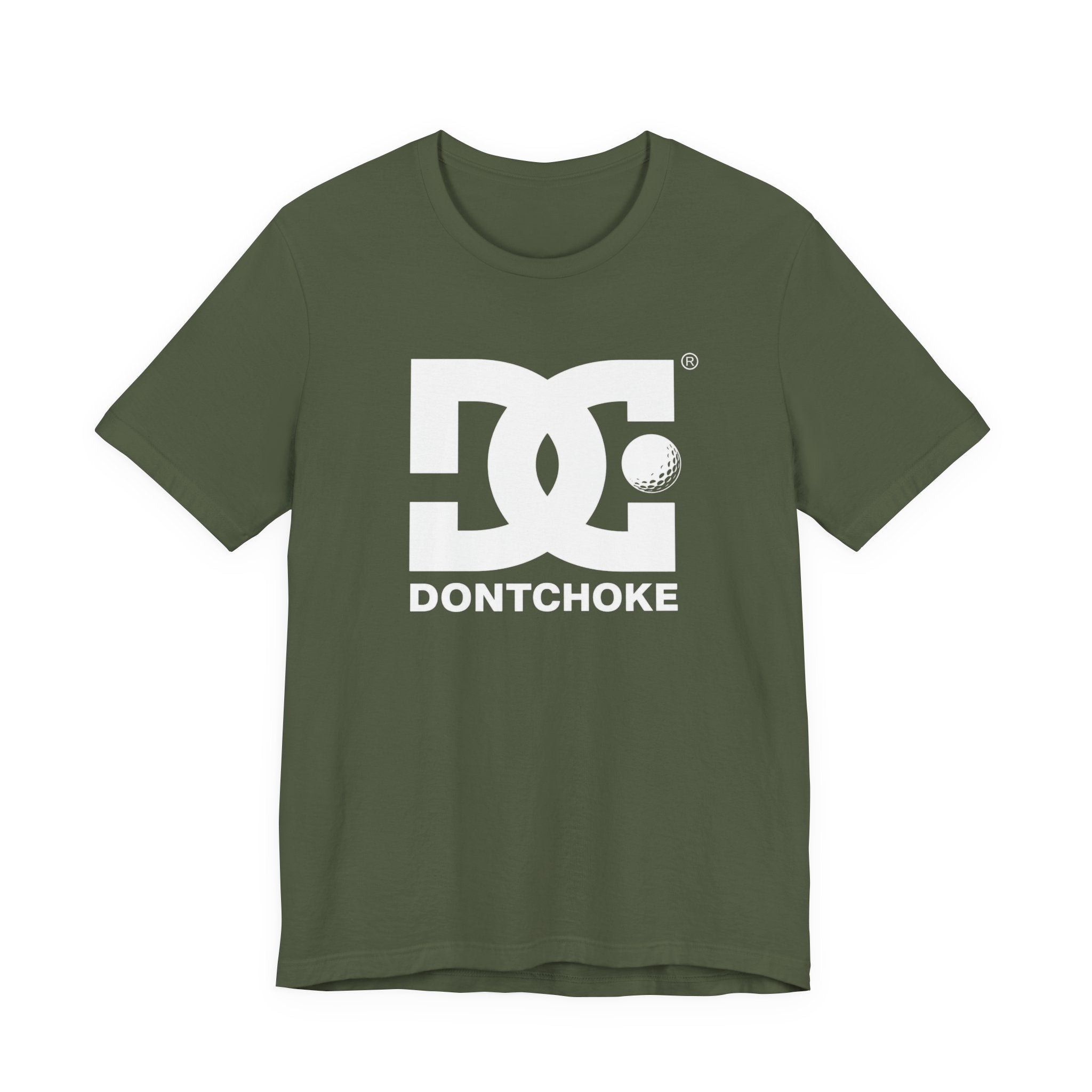 The "Don't Choke" Golf Tee