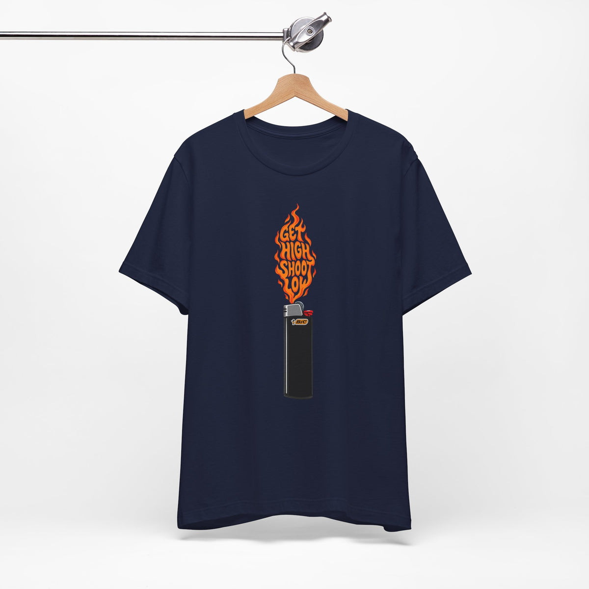 "Get High Shoot Low" Golf Tee