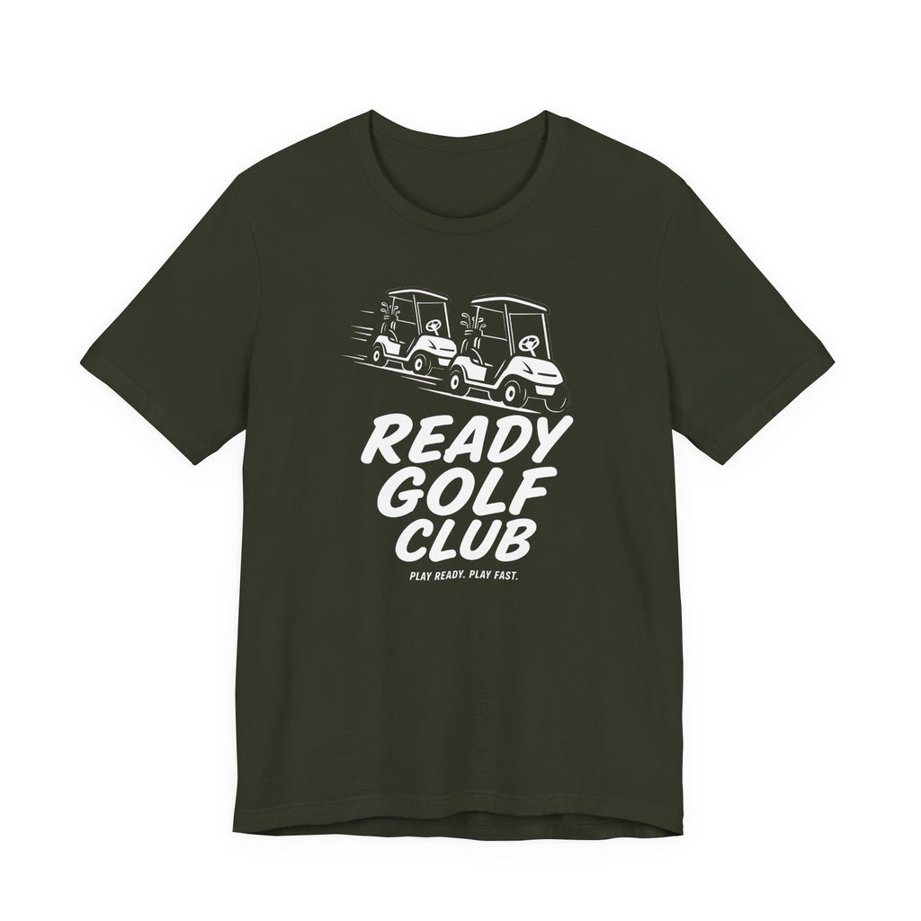 "Ready Golf" Club Tee